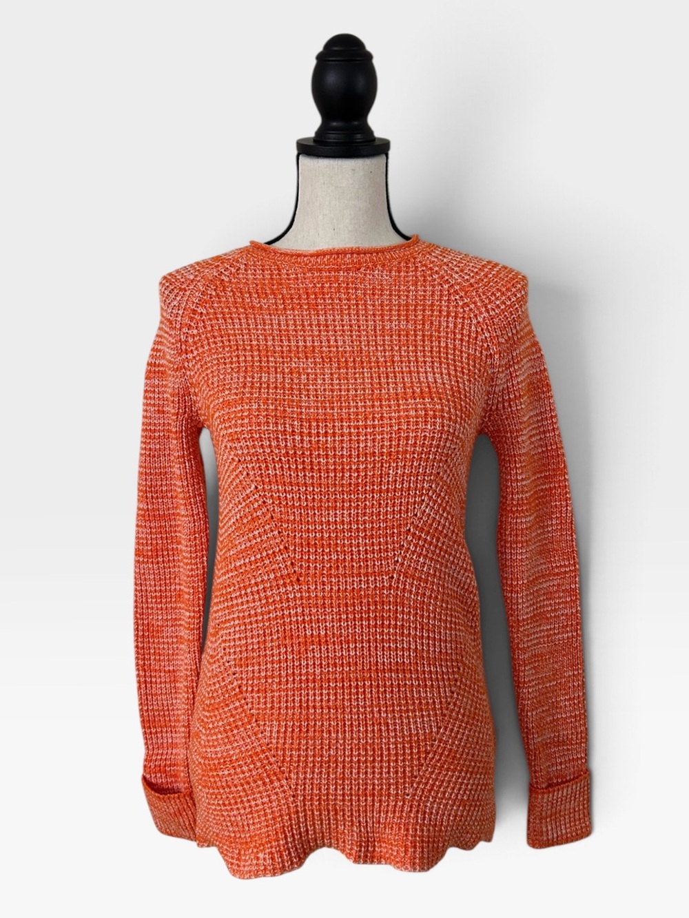 Style & Co Marled Tunic Sweater, Size M Petite